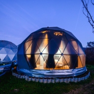 Bungalow-uri Sungarden Glamping Domes Călimănești